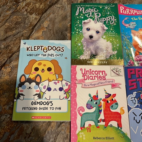 Entire a lot of books and stickers, activities books. - Picture 5 of 15